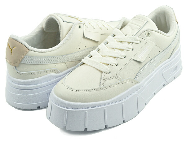 PUMA★MAYZE THRIFTED WNS★厚底★PUMA WHITE PUMA MAYZE THRIFTED WNS PUMA WHITE（プーマ メイズ