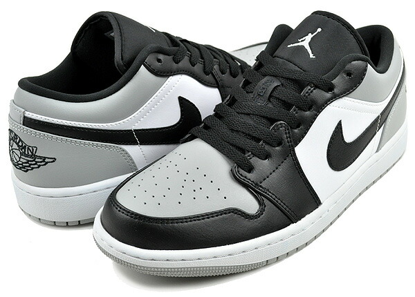 楽天市場】NIKE AIR JORDAN 1 LOW SHADOW TOE white/black-light smoke 