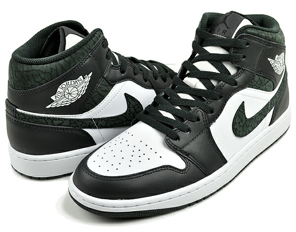 AJ1 エアジョーダン1 JORDAN BRAND WMNS AIR JORDAN 1 MID SE BLACK/METALLIC SILVER