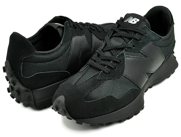 [最短即日発送!! & お得なクーポン!!] 【ニューバランス 327】NEW BALANCE MS327CTB BLACK Width D スニーカー ブラック