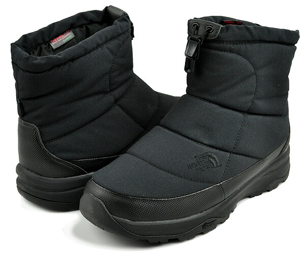 楽天市場】THE NORTH FACE NUPTSE BOOTIE WP VII SHORT FIREFLY BLACK