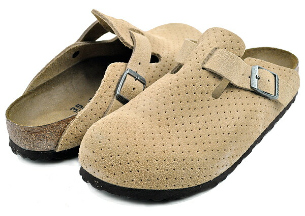 BIRKENSTOCK ボストン　ベージュ　美品　size40 BIRKENSTOCK BOSTON SOFT FOOTBED SUEDE ( NARROW FIT ) MINK