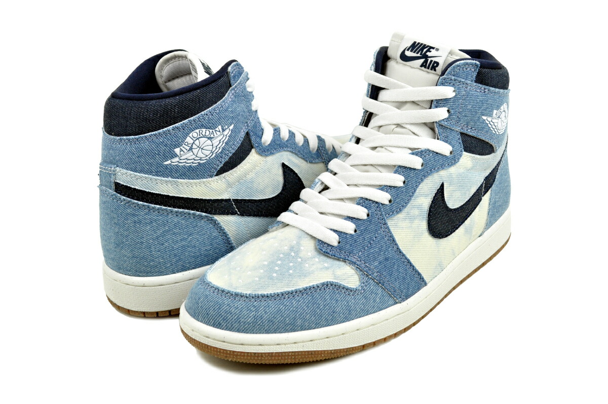 楽天市場】NIKE AIR JORDAN 1 RETRO HIGH OG DENIM summit white