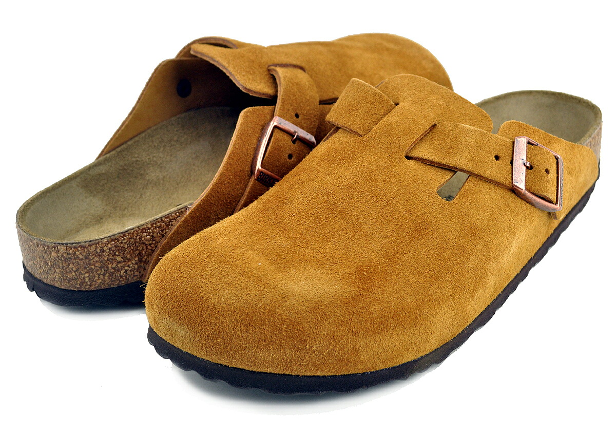 [ ポイントUP & 最大2000円OFFクーポン ] 【ビルケンシュトック ボストン BS ナロー】BIRKENSTOCK BOSTON BS (NARROW FIT) MINK 1027119 ミンク ブラウン スエードレザー ナローフィット レディース Made in Germany｜LTD SPORTS ONLINE STORE