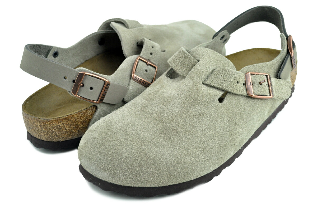 [ ポイントUP & 最大2000円OFFクーポン ] 【ビルケンシュトック トキオ 2 スエード ナロー】BIRKENSTOCK TOKIO SUEDE (NARROW FIT) TAUPE 1028323 トープ スウェード サンダル ナローフィット レディース コンフォート