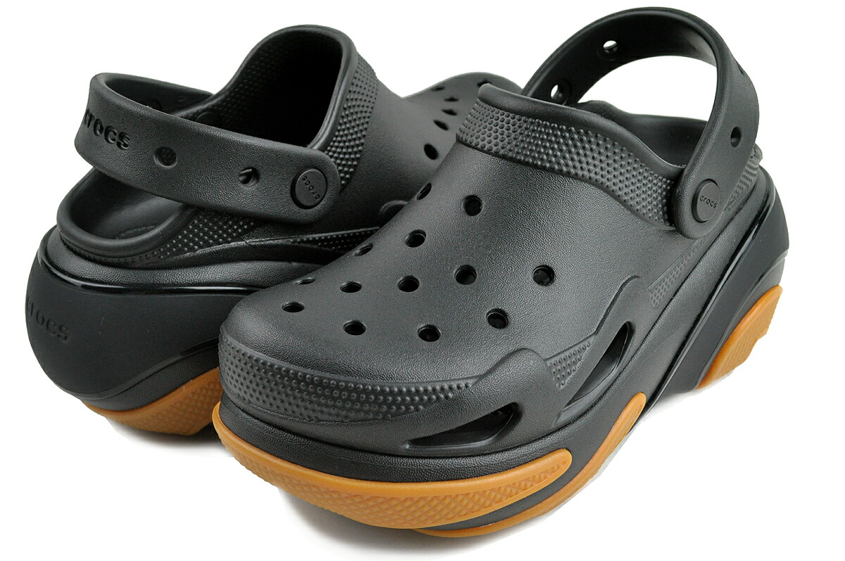G_ハイ クロックス crocs Bubble Crush Clog バブルクラッシュ クロッグ 厚底