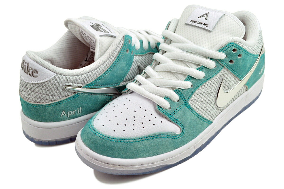 楽天市場】NIKE SB DUNK LOW PRO QS APRIL SKATEBOARDS racer