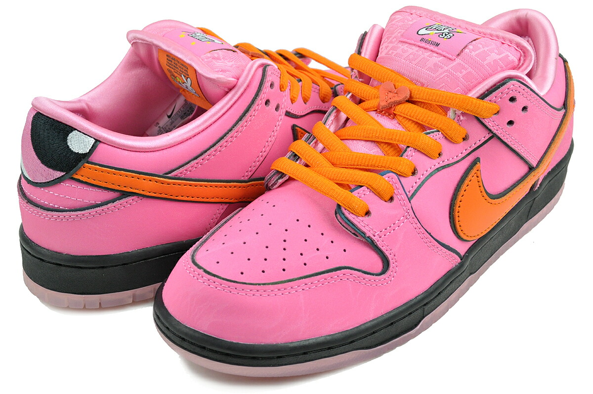 楽天市場】NIKE SB DUNK LOW PRO QS POWERPUFF GIRLS BLOSSOM