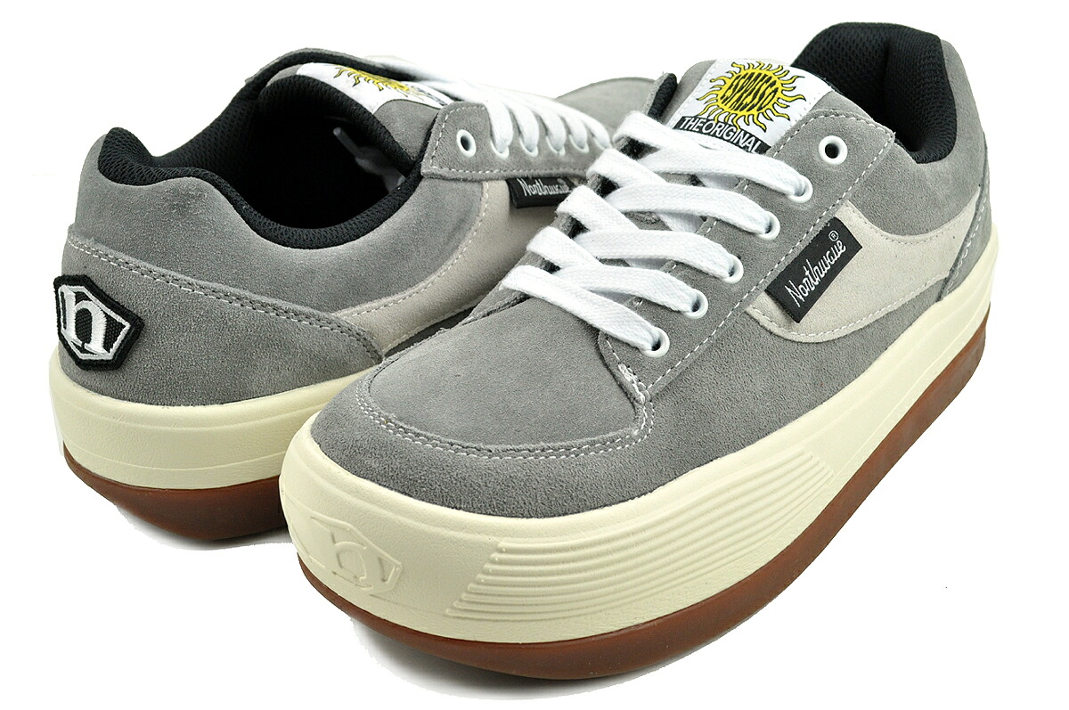 [ ポイントUP & 最大2000円OFFクーポン ] 【ノースウェーブ エスプレッソ スウェード】Northwave ESPRESSO SUEDE GREY/WHITE nw001-grw グレー スエード 90s 復刻 厚底 スニーカー アフタースノーシューズ