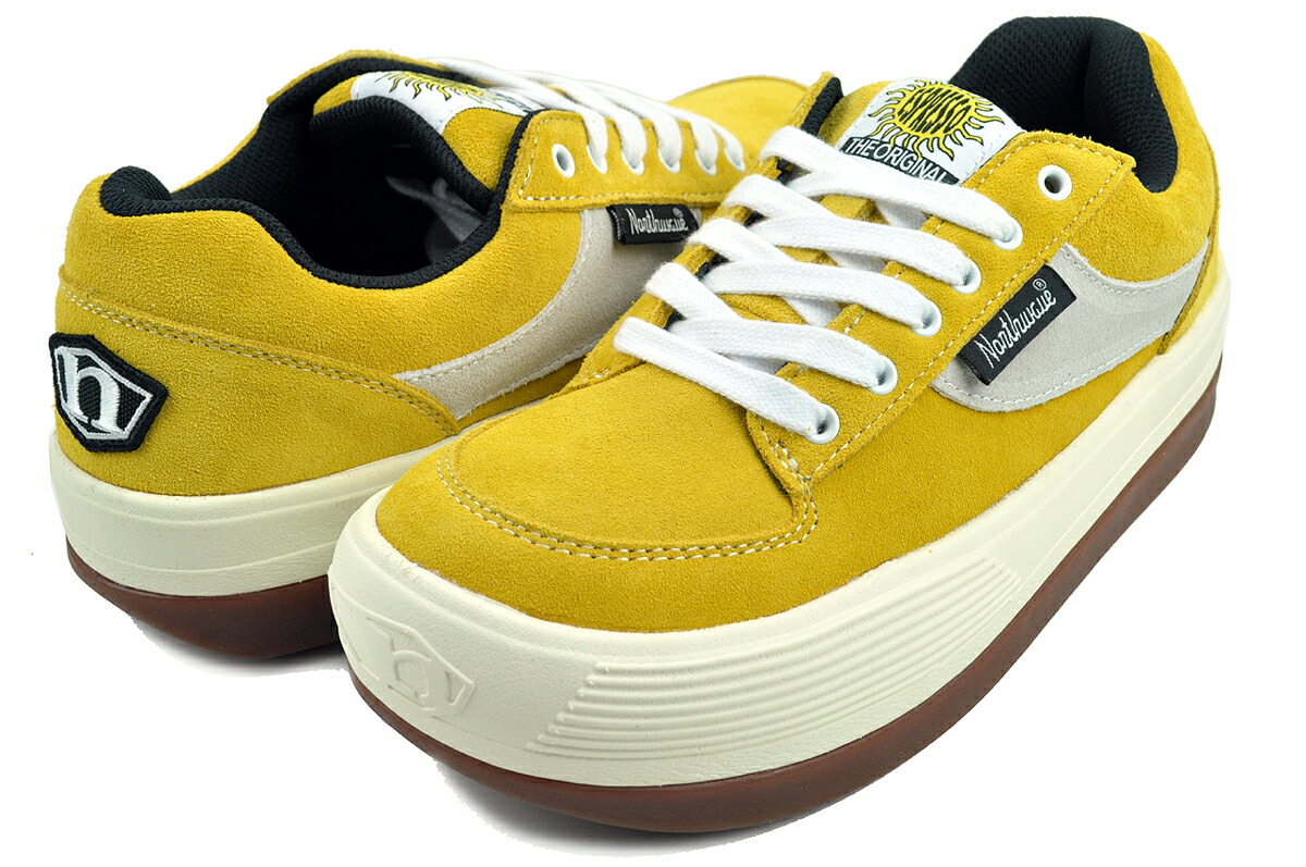 [ ポイントUP & 最大2000円OFFクーポン ] 【ノースウェーブ エスプレッソ スウェード】Northwave ESPRESSO SUEDE YELLOW/WHITE nw001-yew イエロー スエード 90s 復刻 厚底 スニーカー アフタースノーシューズ