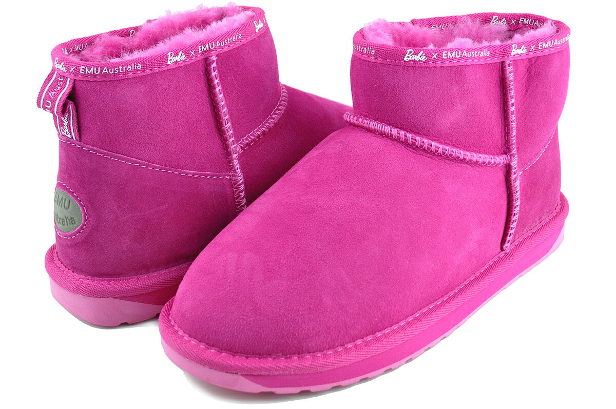 楽天市場】EMU Australia BARBIE STINGER MICRO BARBIE PINK