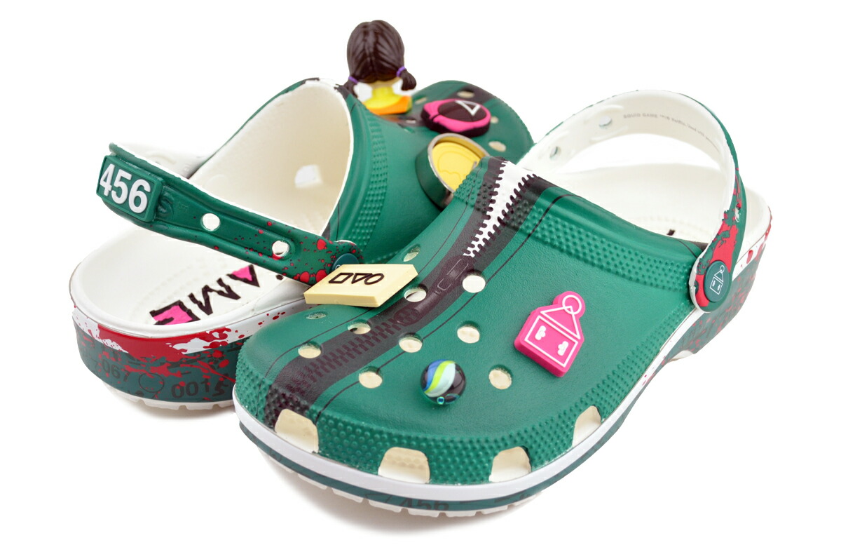 crocs イカゲーム 24cm 新品未使用 クロックス 楽天市場】お得な割引クーポン発行中!!【送料無料 クロックス