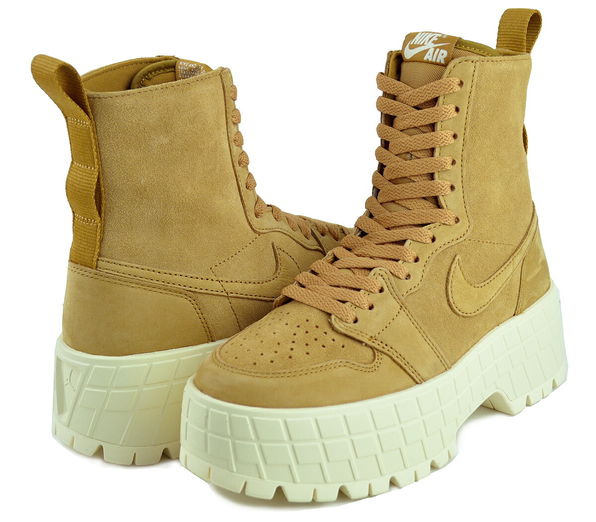 新品 NIKE AIR JORDAN 1 BROOKLYN ウィート/モスリン 2024年 11/22 発売】NIKE W AIR JORDAN 1 HIGH BROOKLYN “Wheat