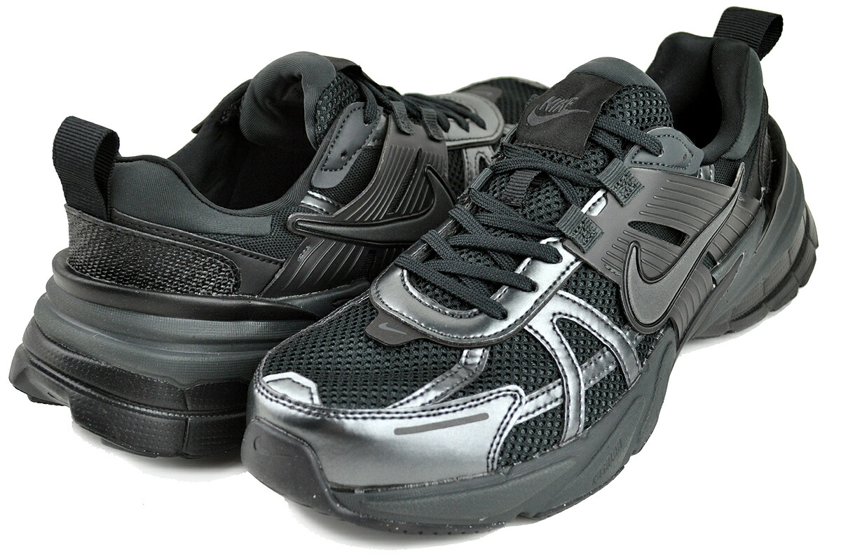 楽天市場】NIKE WMNS V2K RUN black/dk smoke grey-anthracite fd0736