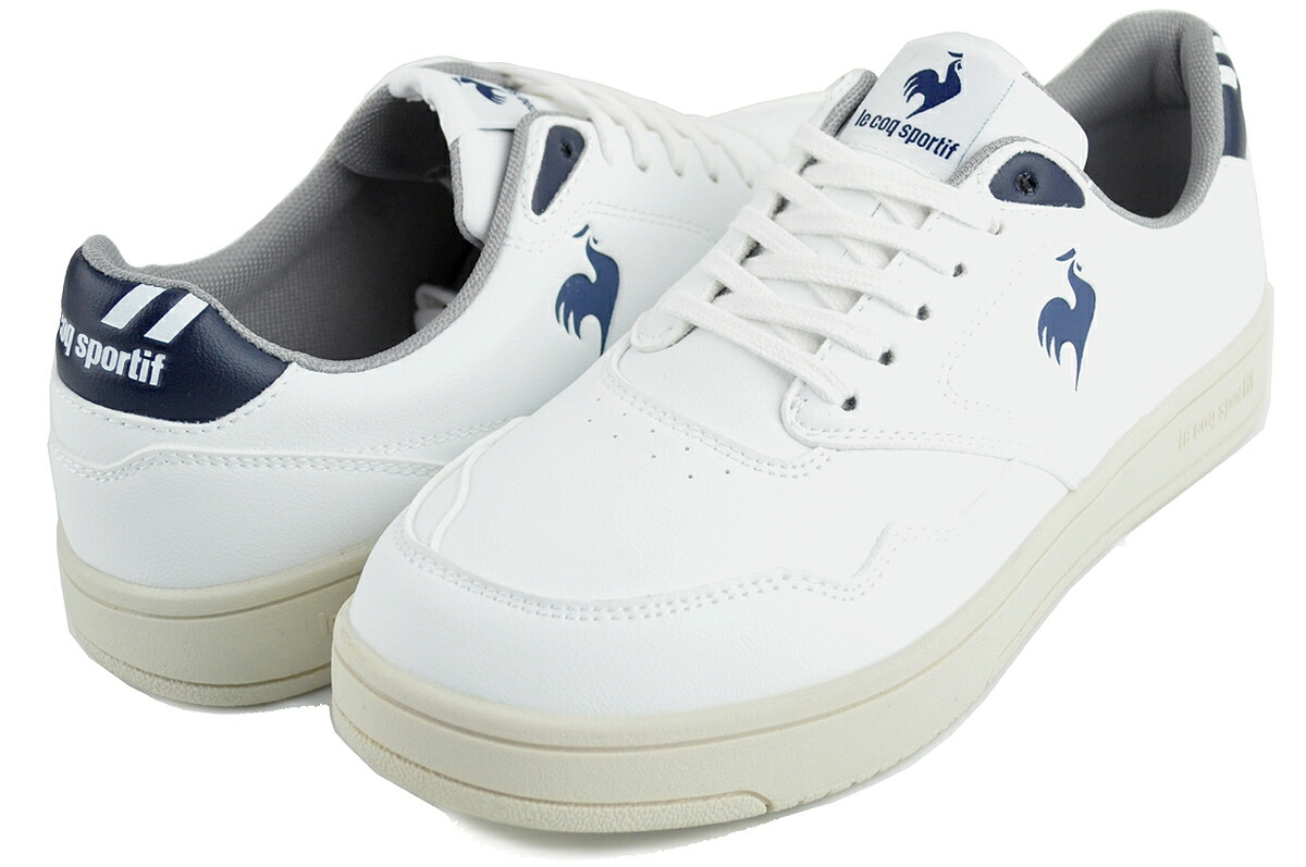 [4/20は「5」のつく日!!+ポイントUP!! ] ルコックスポルティフ LCS T 1100 ES le coq sportif LCS T1100 ES WHITE/NAVY lu5ssn02uz-whnv