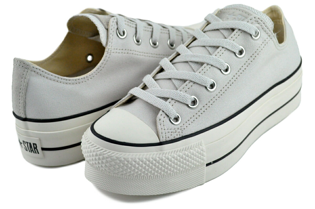 [ ポイントUP & 最大2000円OFFクーポン ] コンバース オールスター(R) リフテッド PS OX シルバー グレー CONVERSE ALL STAR LIFTED PS OX SLV.GRY 31314291 7,732円