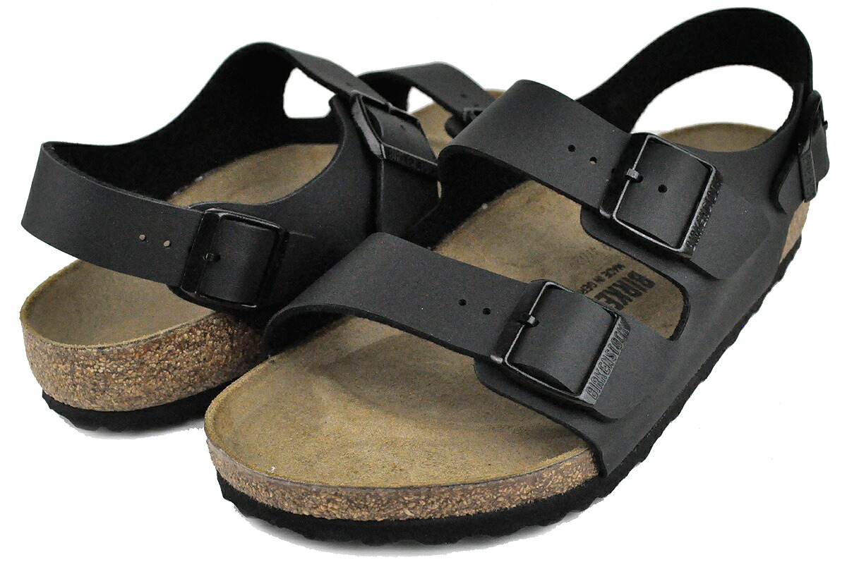 [ ポイントUP & 最大2000円OFFクーポン ] ビルケンシュトック ミラノ BS レギュラーフィット ブラック BIRKENSTOCK MILANO BS(REGULAR FIT) BLACK 34791