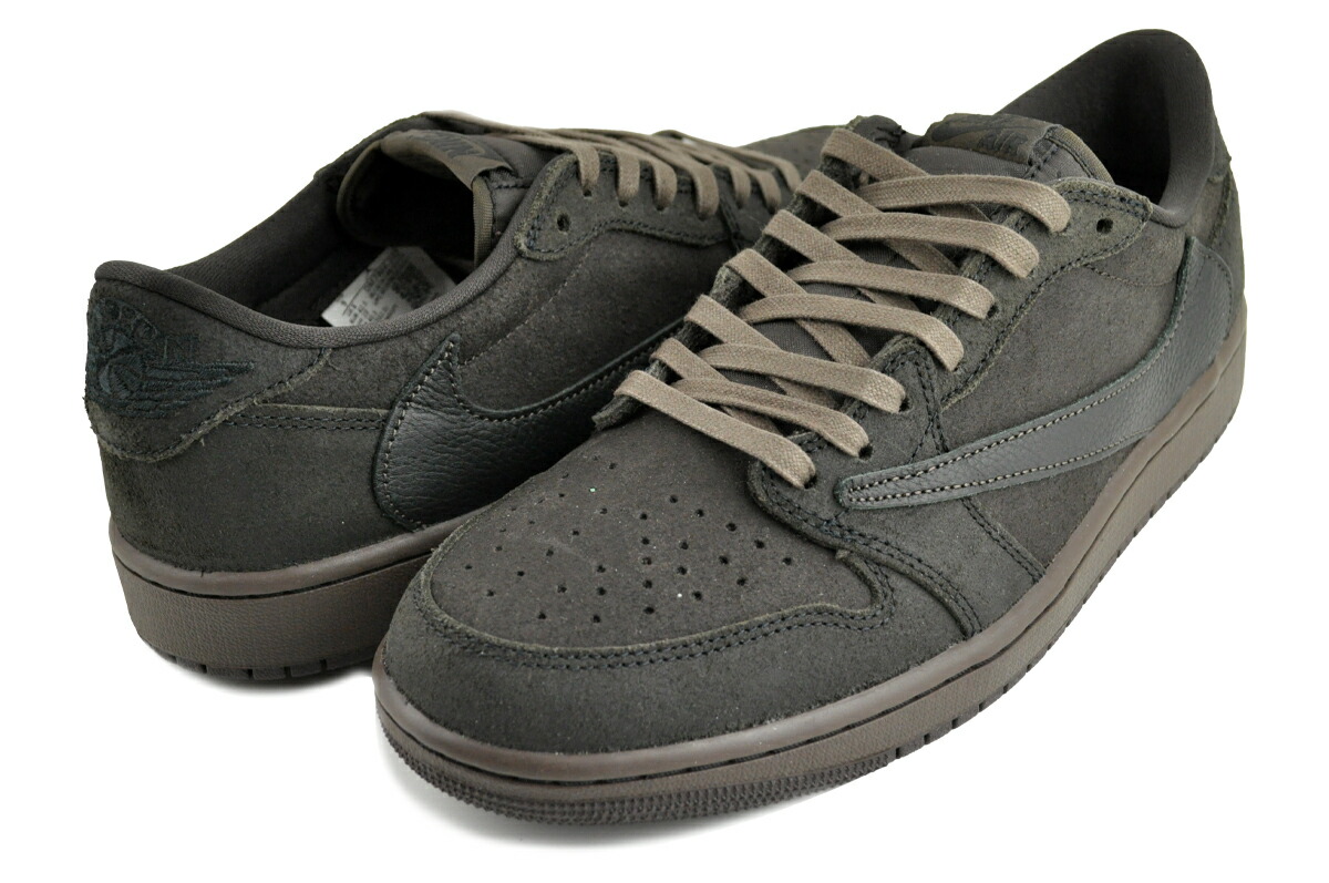 E*/様 NIKE AIR JORDAN1 travis scott dark 楽天市場】NIKE AIR JORDAN 1 RETRO LOW OG SP TRAVIS SCOTT dark