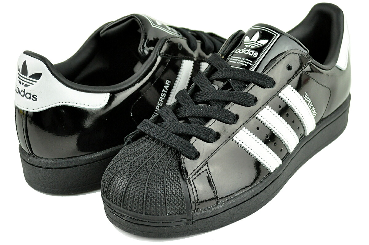 adidas Superstar ブラック/ホワイト 楽天市場】ADIDAS SUPERSTAR BLK/WHT/WHTメンズ カジュアル