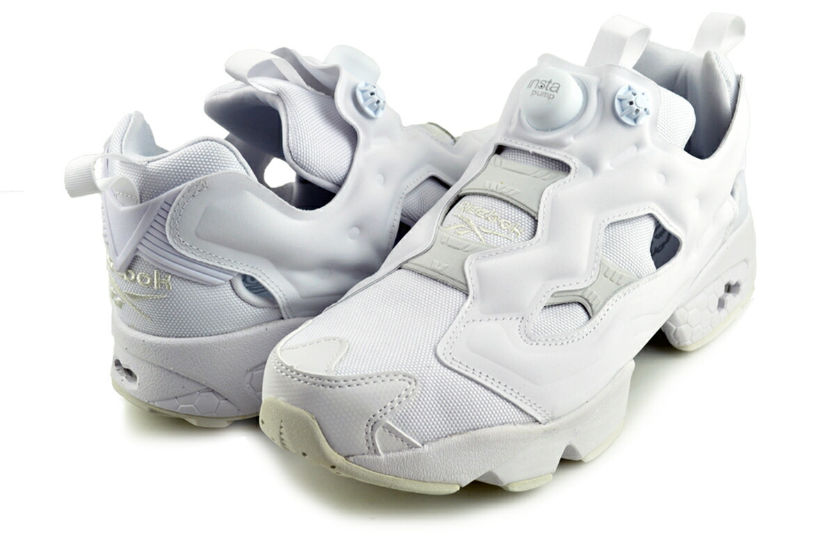 [最短即日発送!! \u0026 お得なクーポン!!] リーボック インスタポンプフューリー 94 ホワイト グレー Reebok INSTAPUMP FURY 94 WHITE/WHITE/GREY 100211658