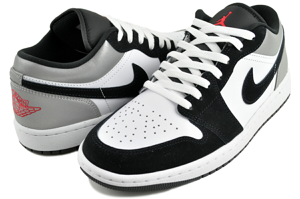 Nike Air Jordan 1 Low ホワイト/ブラック/レッド 27cm New Nike Air Jordan 1 Low 'Alternate Bred Toe' Shoes - Gym