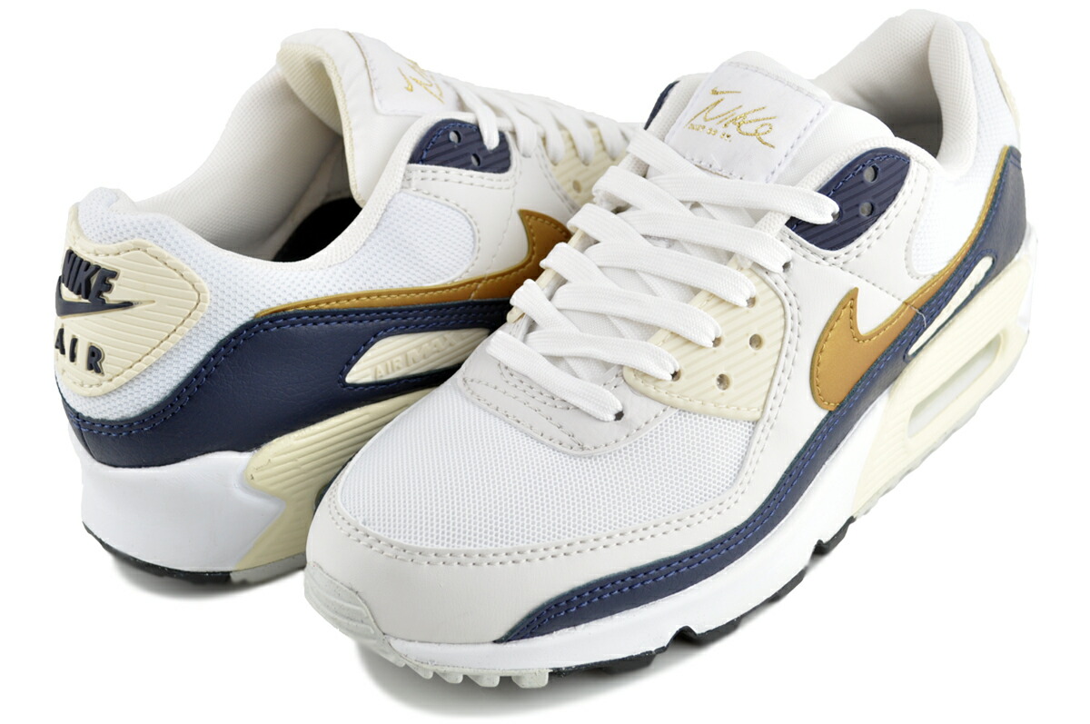 NIKE　エアマックス ディア　スニーカー　24.5　ホワイト 黒 ゴールド NIKE AIR MAX 1 WHITE/UNIVERSITY GOLD-BLACK（ナイキ エア