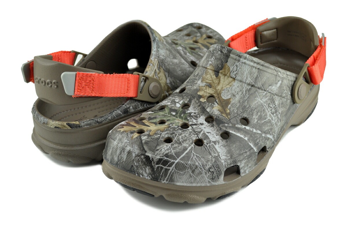 25cm　M7　W9　CROCS クロックス　エコークロッグ　リアルツリーエッジ Realtree Edge™ Echo Clog - Crocs