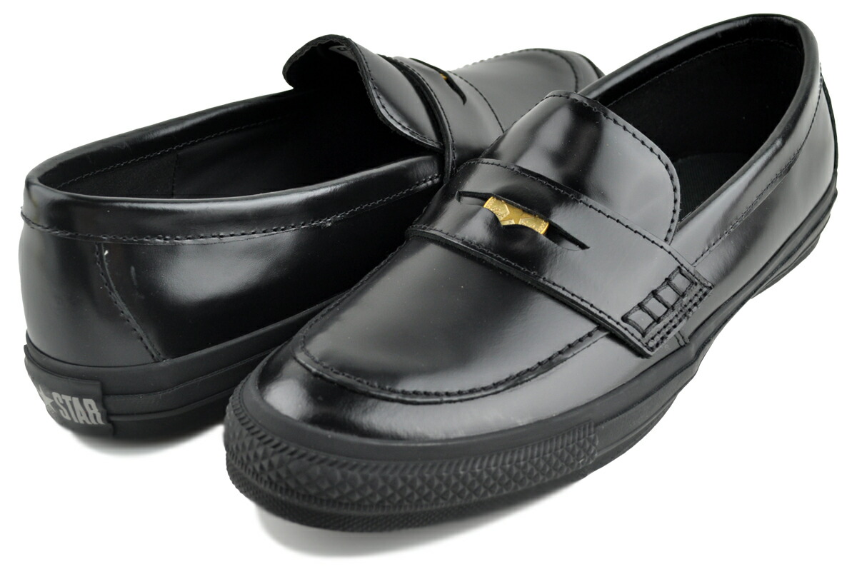 [ ポイントUP & 最大2000円OFFクーポン ] コンバース オールスター コインローファー ブラック CONVERSE ALL STAR COINLOAFER BLACK 31315091