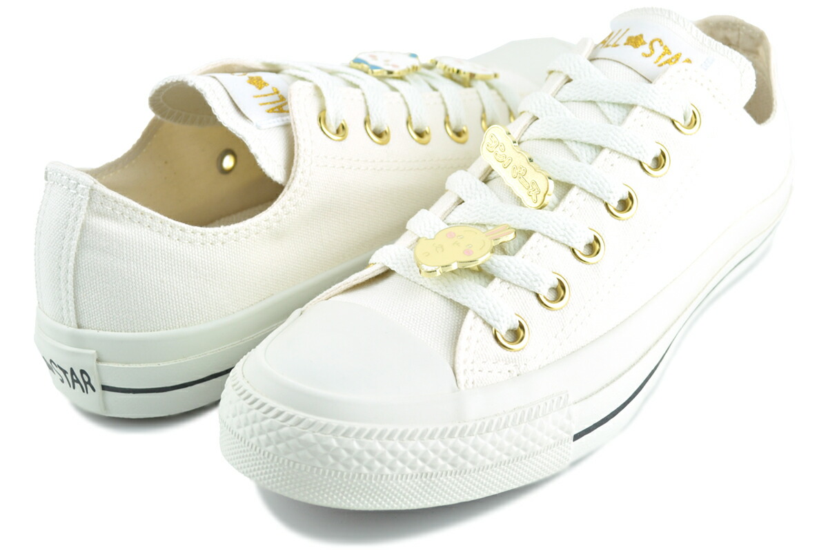 [最短即日発送!! & お得なクーポン!!] コンバース オールスター GD OX ちいかわ ホワイト CONVERSE ALL STAR GD OX/CHIIKAWA WHITE(1SE577) 31315231