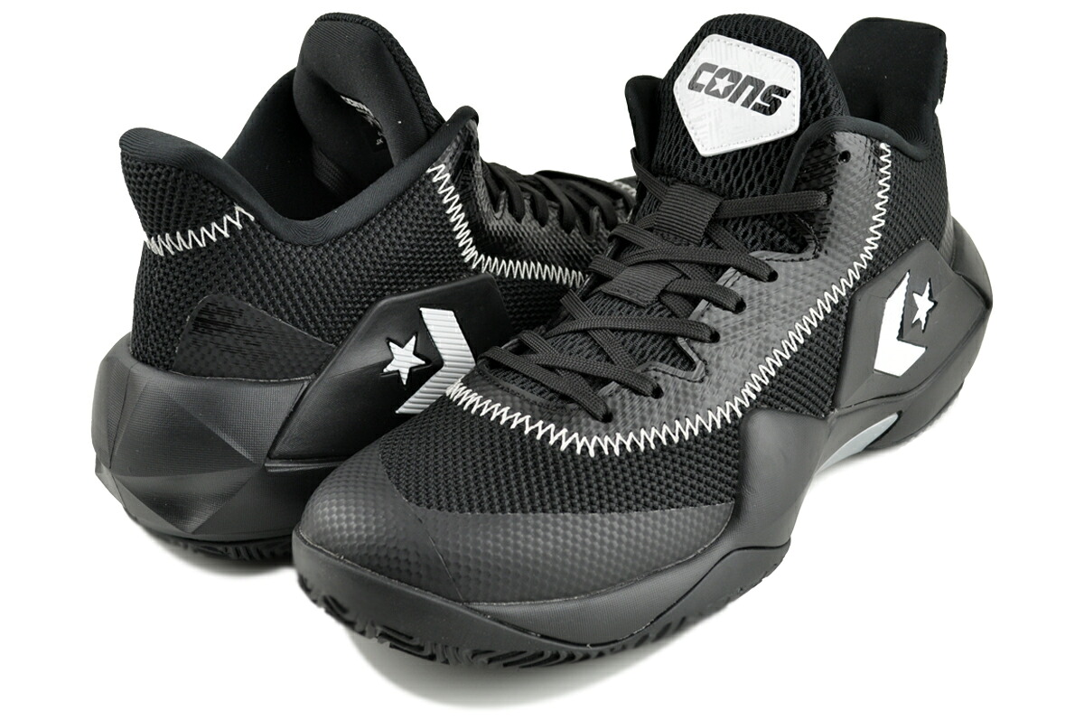 [ 尖んがりUP\u0026最大限度2000円OFFクーポン券 ] コンバース コンズ ヴィックバウンド 黒いこと CONVERSE CONS VICBOUND BLACK 33500412 靴-メンズ靴