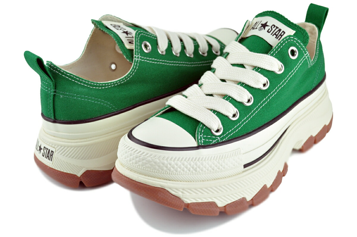 [ ポイントUP & 最大2000円OFFクーポン ] コンバース オールスター トレックウエーブ FS OX グリーン CONVERSE ALL STAR TREKWAVE FS OX GREEN(31316390) 1se816｜LTD SPORTS ONLINE STORE
