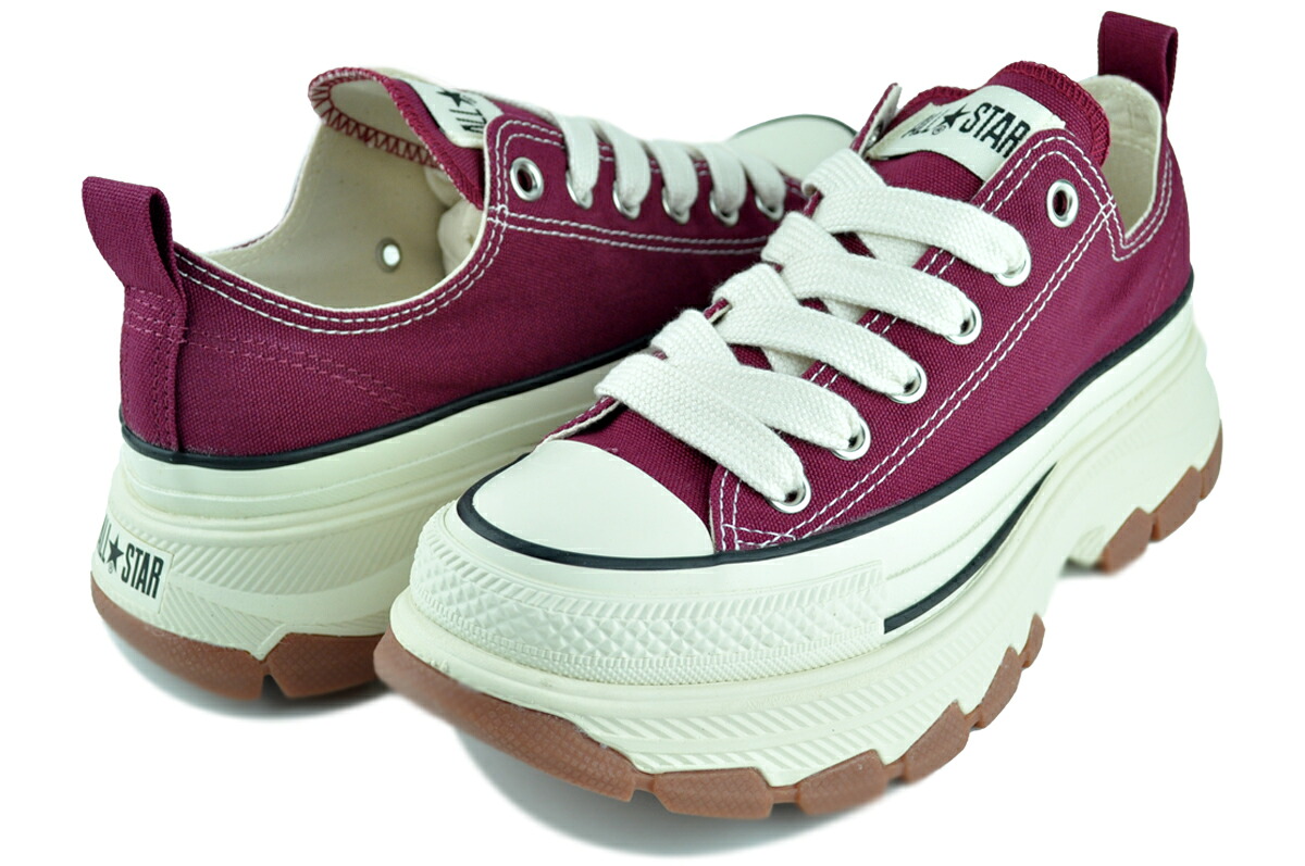 [最短即日発送!! & お得なクーポン!!] コンバース オールスター トレックウエーブ FS OX バーガンディー CONVERSE ALL STAR TREKWAVE FS OX BURGUNDY(31316391) 1se817