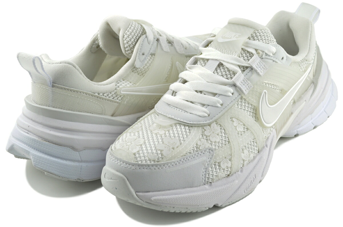 [ ポイント5倍&最大2000円OFFクーポン ] ナイキ ウィメンズ V2K ラン ホワイト サミットホワイト NIKE WMNS V2K RUN wht/wht-summit wht hj5269-100
