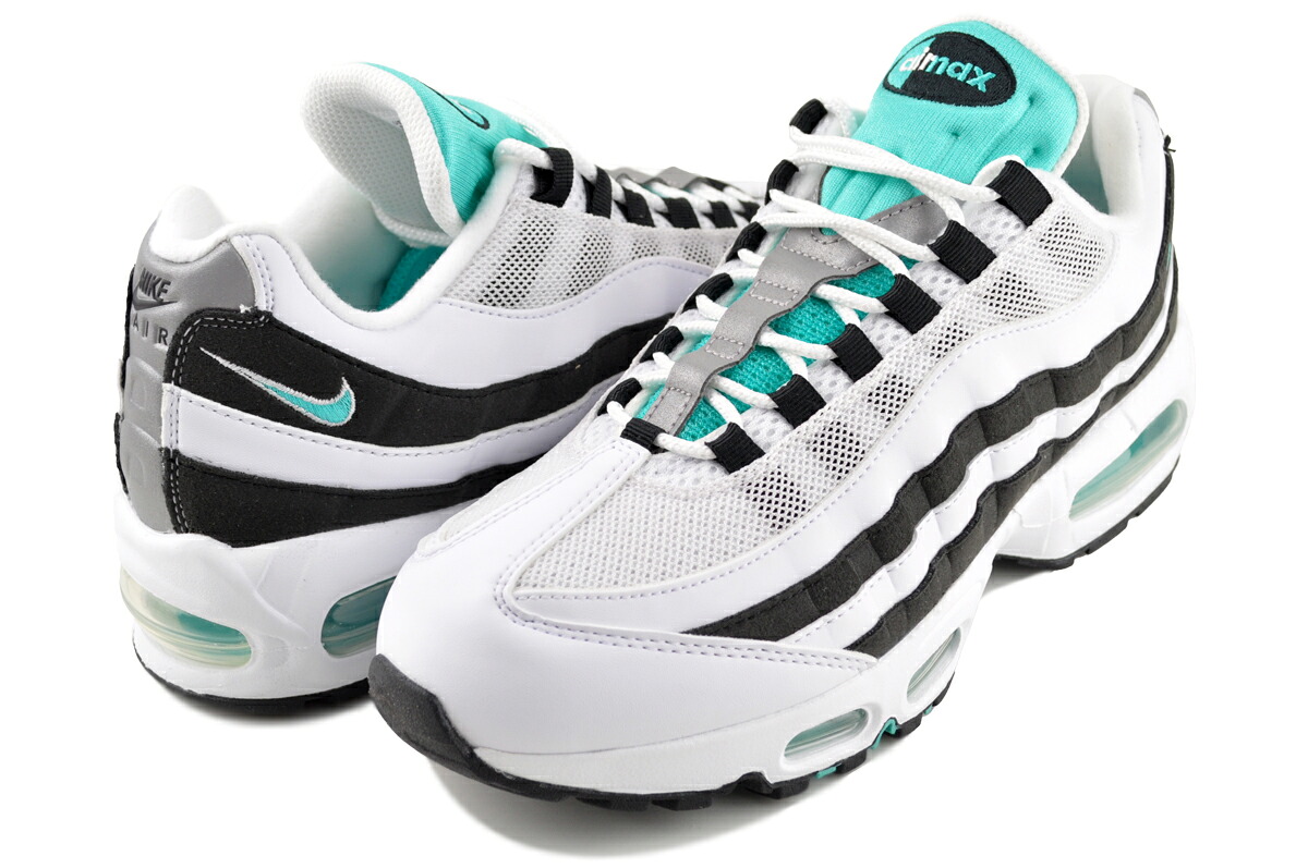 [ ポイントUP & 最大2000円OFFクーポン ] ナイキ エア マックス 95 OG ホワイト ハイパージェイド ブラック NIKE AIR MAX 95 OG wht/hyper jade-blk im7409-100｜LTD SPORTS ONLINE STORE 29,899円