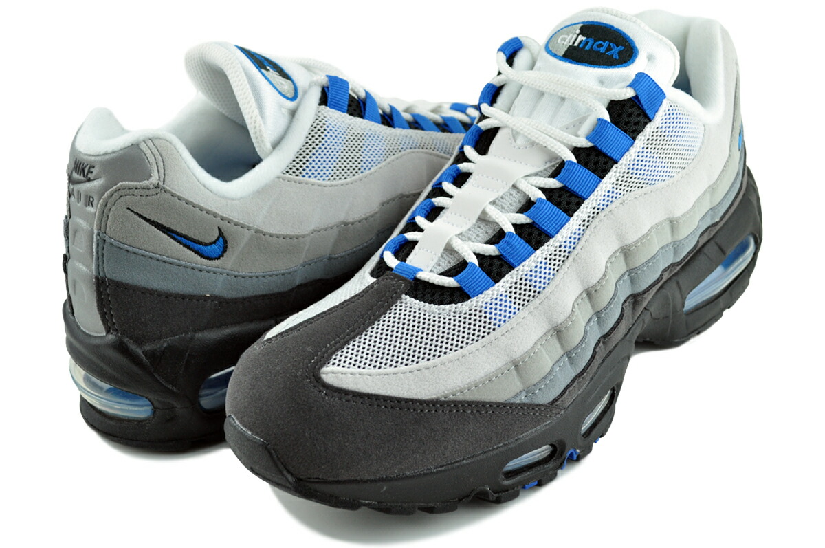 [ ポイント5倍&最大2000円OFFクーポン ] ナイキ エア マックス 95 OG ホワイト ブルースパーク ニュートラルグレー NIKE AIR MAX 95 OG wht/blue spark-nutral grey im7410-100