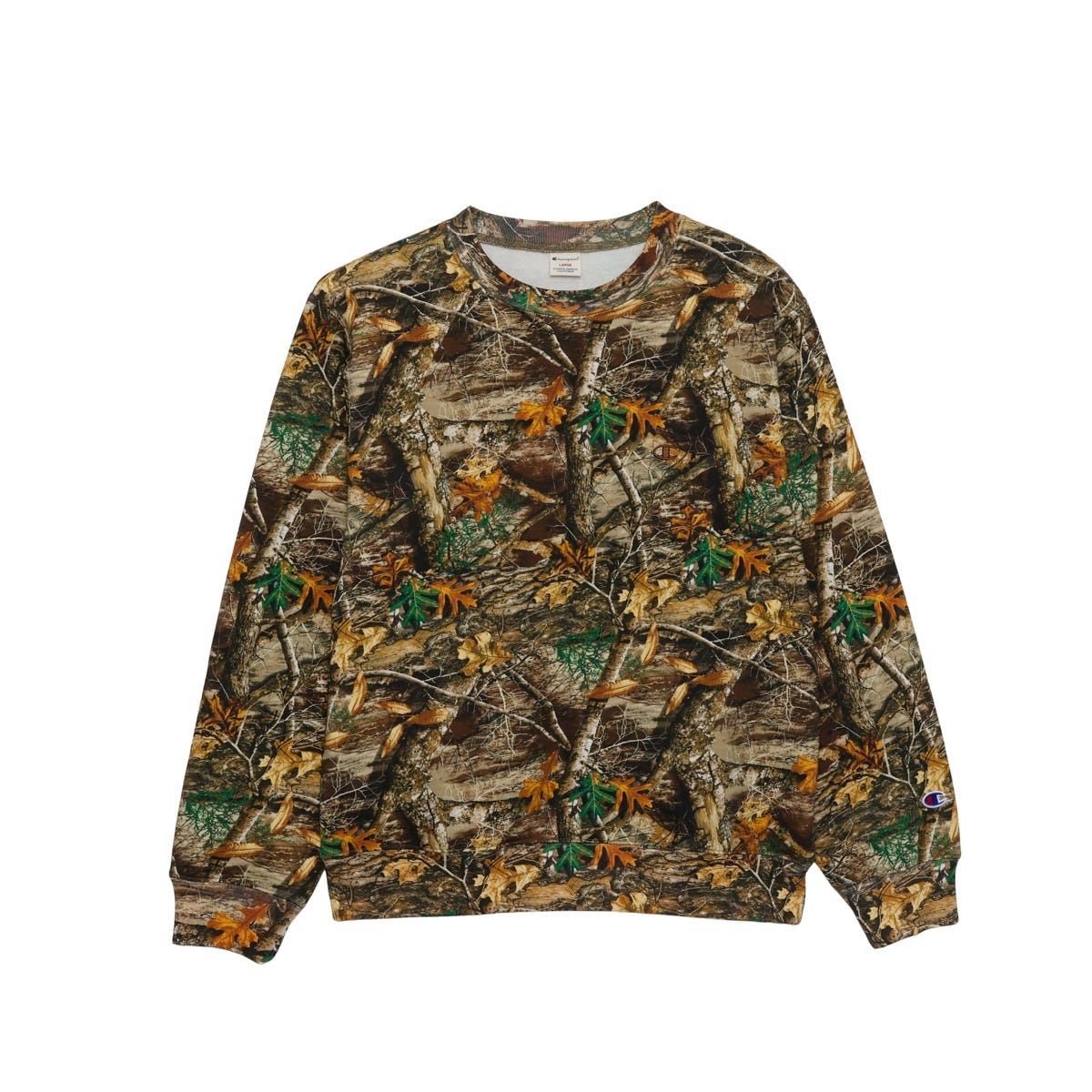 [ ポイントUP & 最大2000円OFFクーポン ] チャンピオン スウェット シャツ リアルツリー Champion SWEAT SHIRT REAL TREE c3-d010