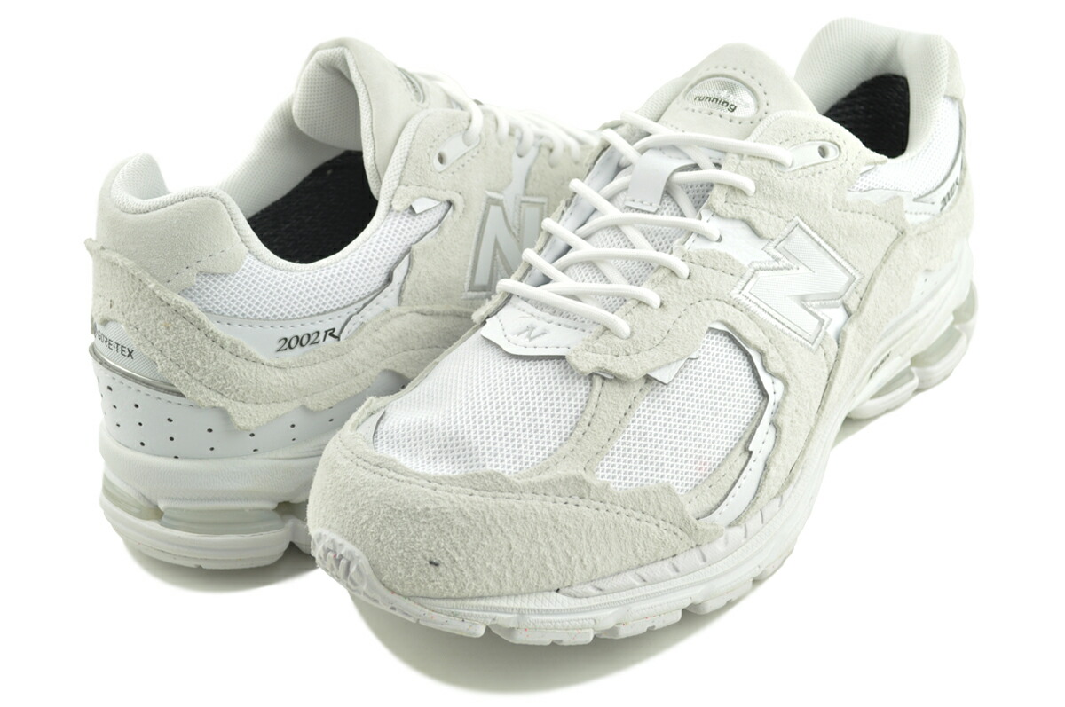 【楽天市場】[ ポイント5倍&最大2000円OFFクーポン ] ニューバランス 2002 ゴアテックス ホワイト NEW BALANCE ...