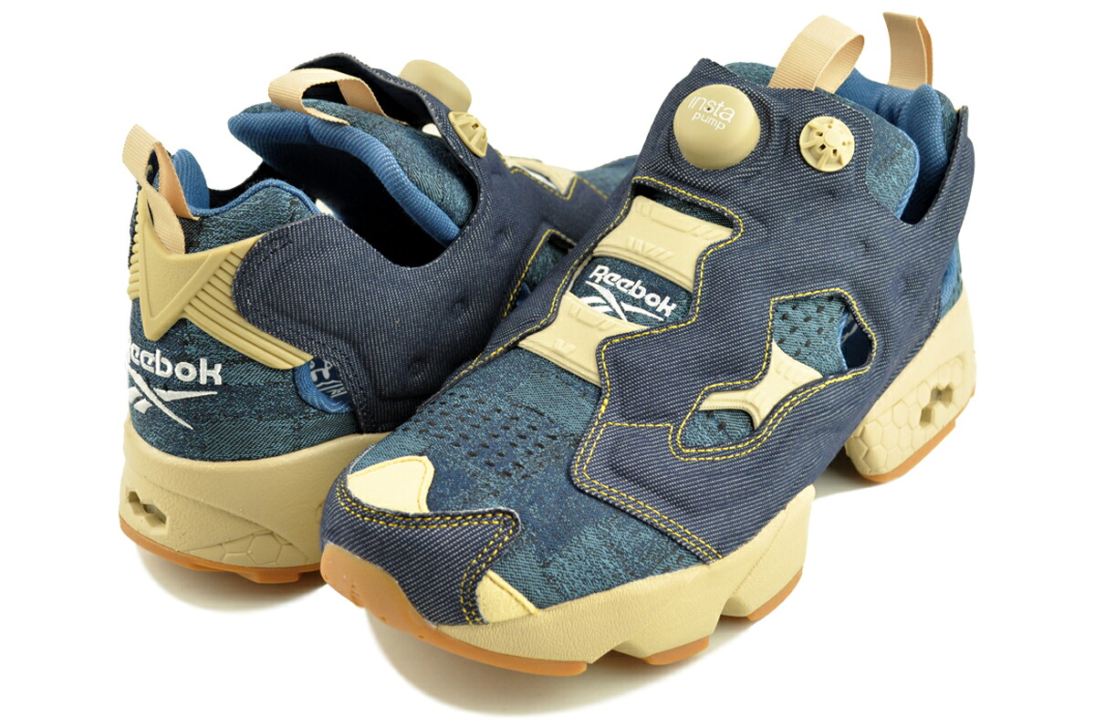 [ ポイントUP & 最大2000円OFFクーポン ] リーボック インスタポンプ フューリー 94 ブルー ベージュ Reebok INSTAPUMP FURY 94 BLUE/BLUE/BEIGE 100245176｜LTD SPORTS ONLINE STORE