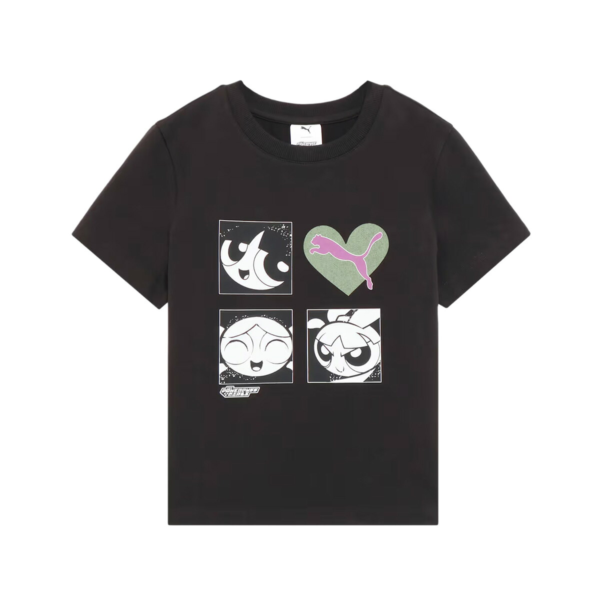 [最短即日発送!! & お得なクーポン!!] プーマ パワーパフ ガールズ コミック Tシャツ プーマブラック PUMA POWERPUFF GIRLS COMIC TEE PUMA BLACK 637468-01