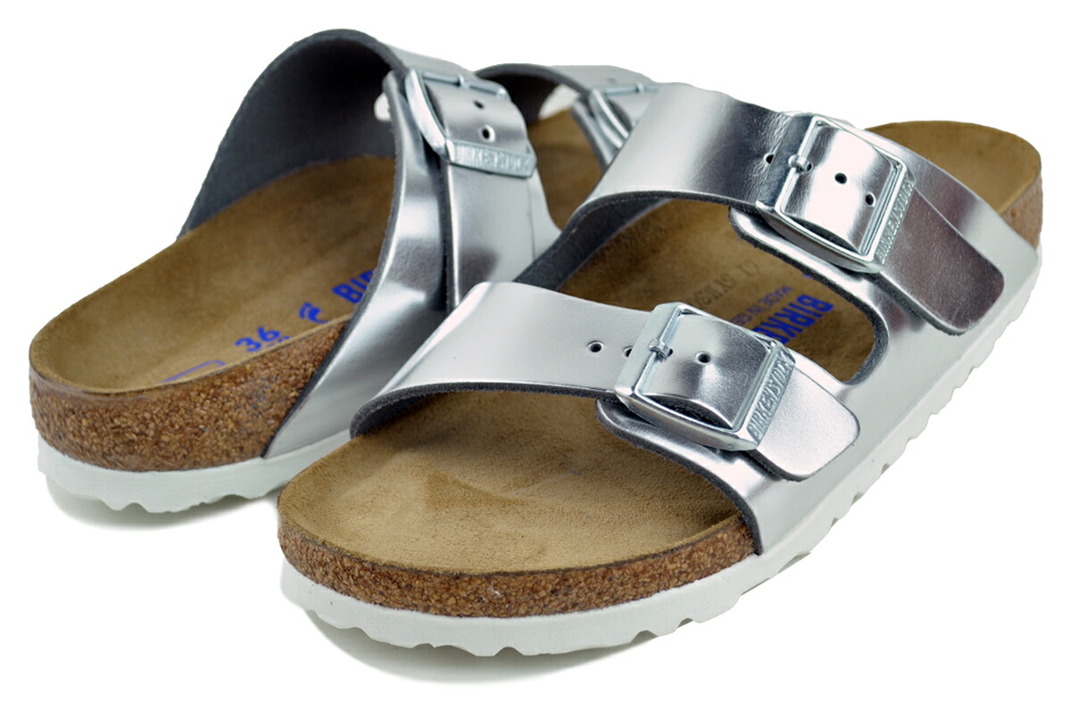 [ ポイントUP & 最大2000円OFFクーポン ] ビルケンシュトック アリゾナ BS ナローフィット シルバー BIRKENSTOCK ARIZONE BS(NARROW FIT) SILVER 1005961｜LTD SPORTS ONLINE STORE