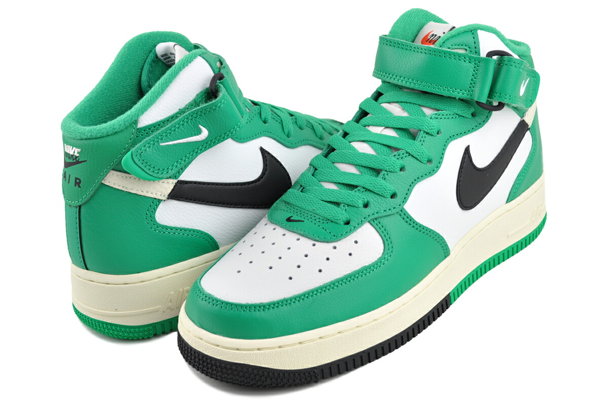 [ ポイントUP & 最大2000円OFFクーポン ] ナイキ エア フォース 1 MID 07 LV8 スプリットパック サミットホワイト ブラック NIKE AIR FORCE 1 MID 07 LV8 SPLIT PACK summit wht/blk dz2554-100｜LTD SPORTS ONLINE STORE