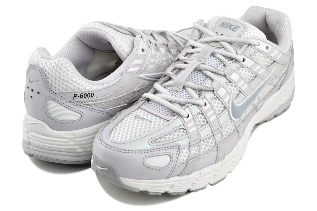 [ ポイントUP & 最大2000円OFFクーポン ] ナイキ ウィメンズ P-6000 SE サミットホワイト ウルフグレー NIKE WMNS P-6000 SE summit wht/wolf grey if1756-100｜LTD SPORTS ONLINE STORE