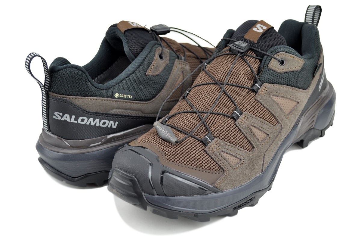 [ ポイントUP & 最大2000円OFFクーポン ] サロモン X ウルトラ 360 LTR GTX ダークアース デリシオソ シャークスキン SALOMON X ULTRA 360 LTR GTX DARK EARTH/DELICIOSO/SHARKSKIN l47571200｜LTD SPORTS ONLINE STORE