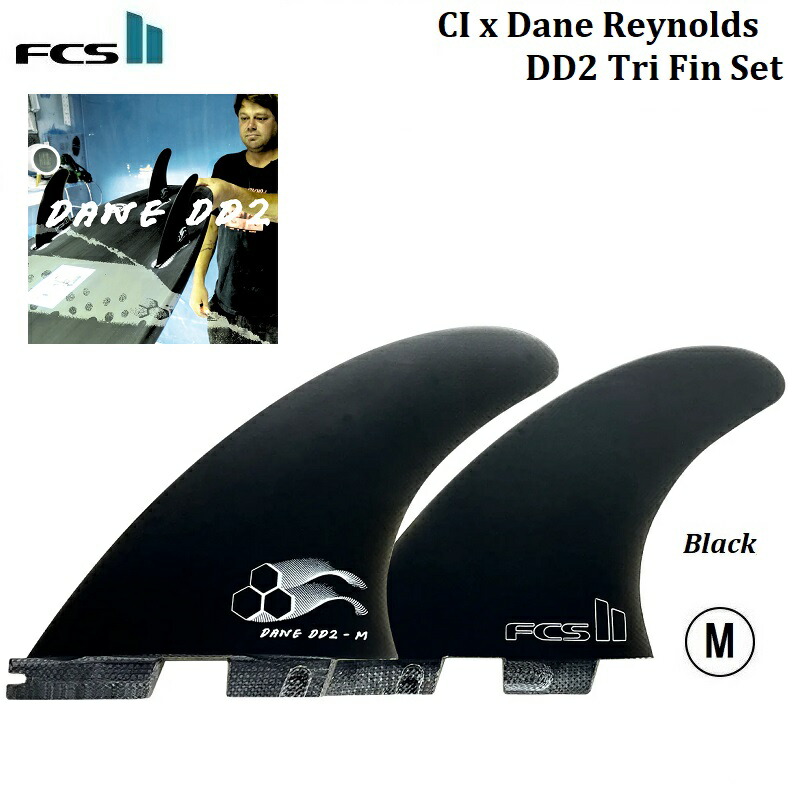 FCS 2 CI x Dane Reynolds DD2 PG Tri-Fin Set L main image 1