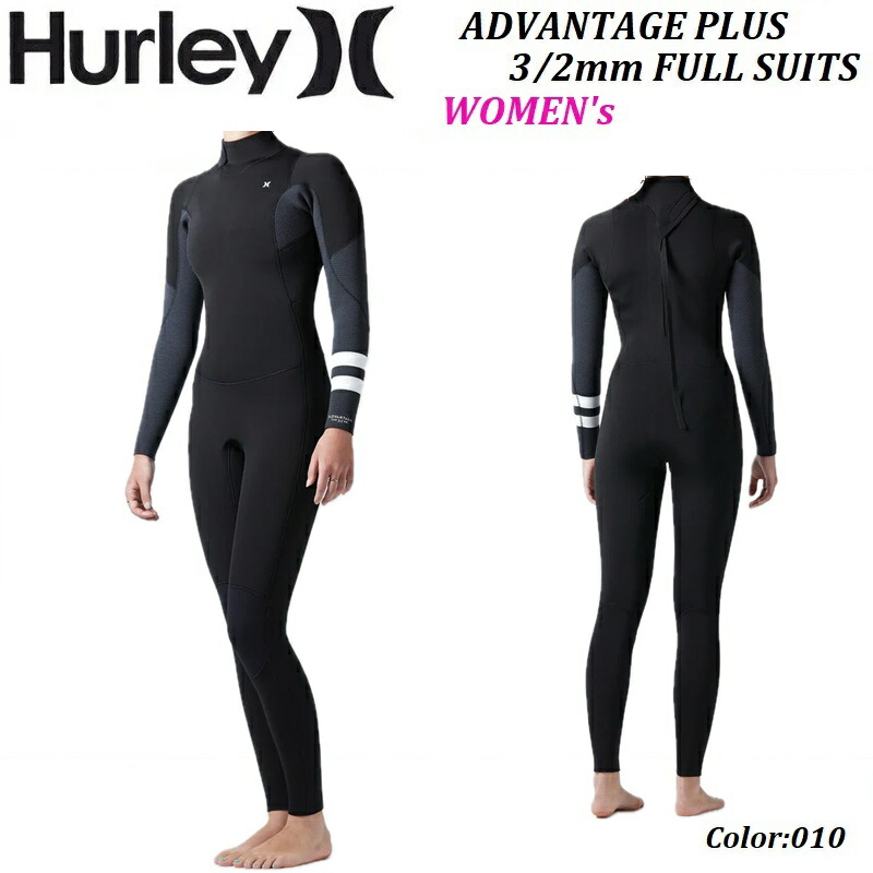 楽天市場】Hurley ハーレー ADVANTAGE PLUS 3×2mm GZFLAD25 レディース
