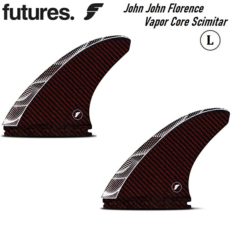 フューチャーフィン、ジョンジョン、ペイパーコア、SCIMITAR John John Florence Vapor Core Scimitar (L) – Futures Fins US