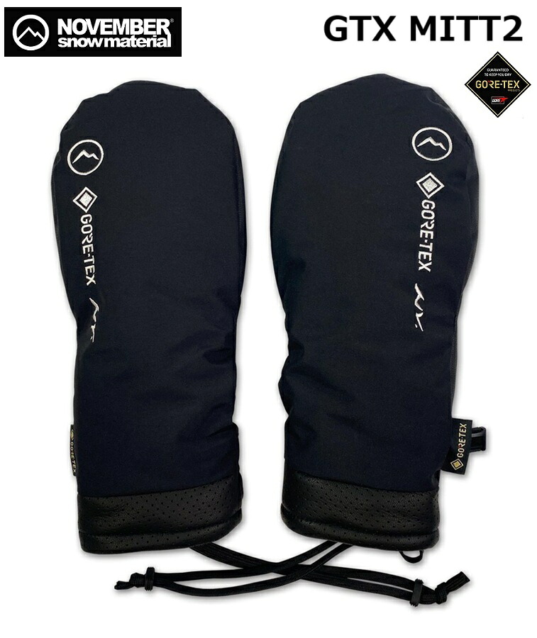 25-26 【 NOVEMBER / ノベンバー 】 eb's コラボ GTX MITT2 ジーティーエックス ミット GORE-TEX ゴアテックス スノーグローブ メンズ レディース 男性 女性 手袋 防寒 アクセサリー スノーボード スキー｜ＬＵＡＮＡ　ＬＡＮＩ　店 7,854円