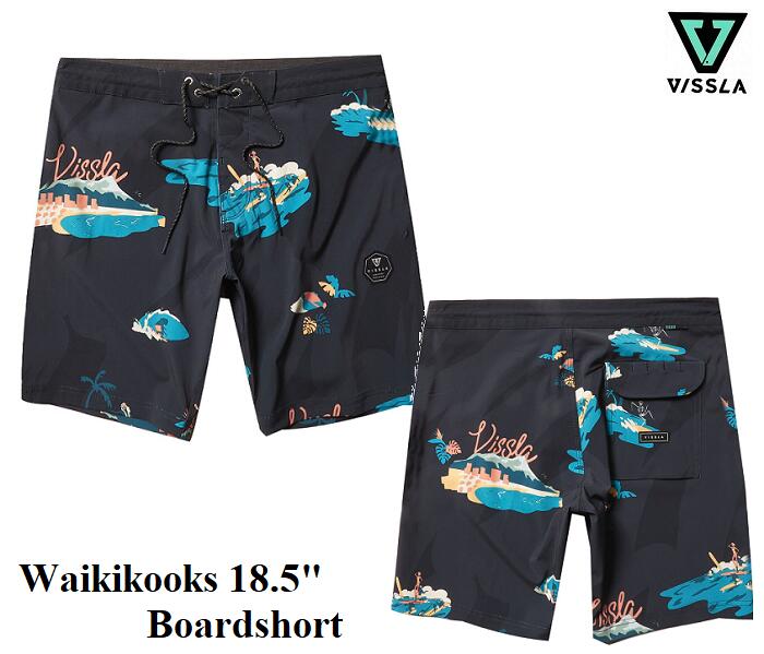 楽天市場】ヴィスラ ボードショーツ メンズ VISSLA アロハ