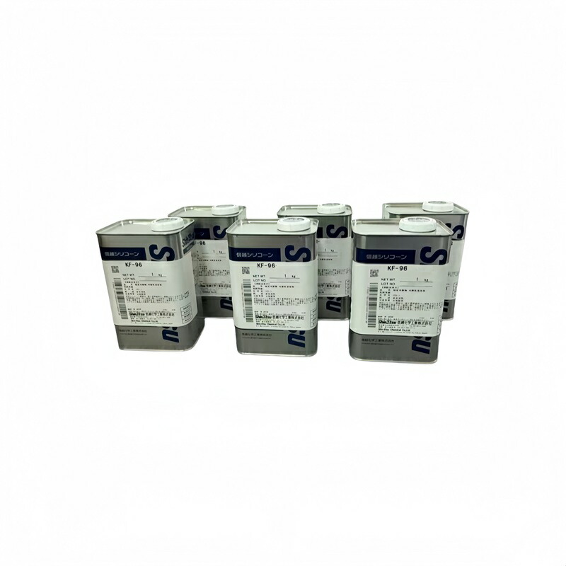 信越舎密学 ケイ素樹脂油絵の具 KF-96 1000CS 1kg*6  汎用 坦々たる油絵の具 離型 撥水 日本製