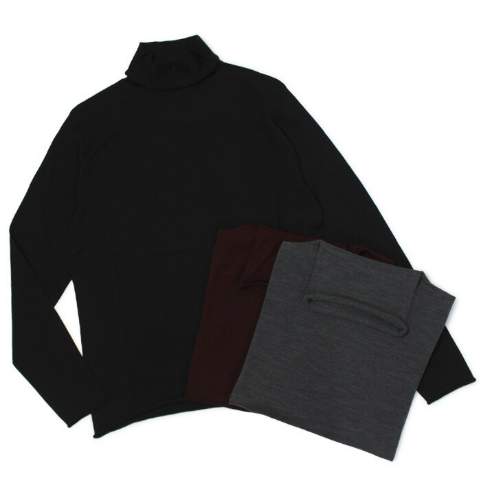 好評にて期間延長 ニット セーター Vintage Original スタイル ヴィンテージ オリジナル Style 30 Corot ボルドー チャコール ブラック Sale メリノウール ハイゲージ ニット ロングスリーブ タートルネック Dgb Gov Bf
